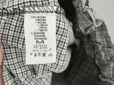 koszula z paskiem w talii: Moda Italia, Spodnie materiałowe damskie, M — 4
