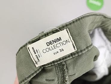 cargo pants jeans: Denim Collection, Spodnie cargo damskie, rozmiar S — 4