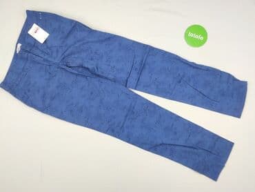 legginsy damskie plus size: Material trousers for women, size M (EU 38) — 2
