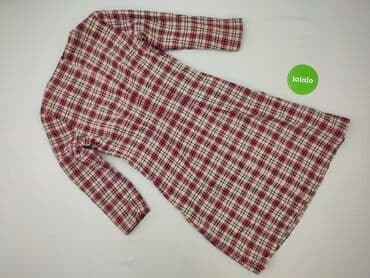 sukienka w kratę czerwona damska: Sukienka damska, rozmiar S — 3