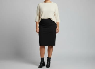 spódnice długie ołówkowe: Spódnica damska, rozmiar XL — 5