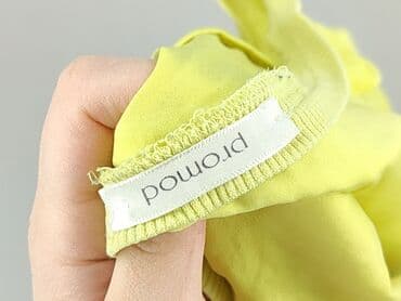 żółte bluzki z krótkim rękawem: Promod, Bluzka damska, rozmiar L — 5