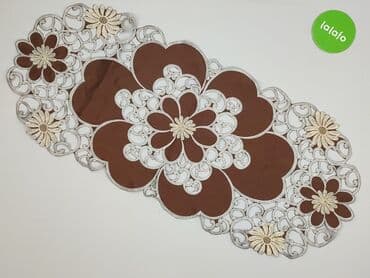 Dekoracje do domu: Obrus 46 x 82, kolor - Brązowy, stan - Idealny — 3