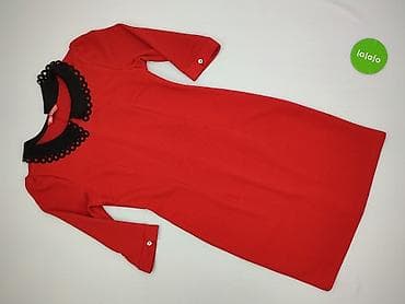 czerwona sukienka pull: Classic, Sukienka damska, rozmiar XL — 3