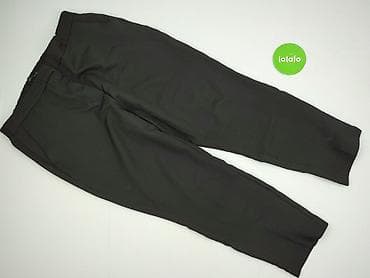 bomber spodnie: Spodnie materiałowe damskie, rozmiar 2XL — 2