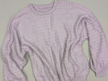 sweter w chmurki reserved: Sweter damski, rozmiar M — 1