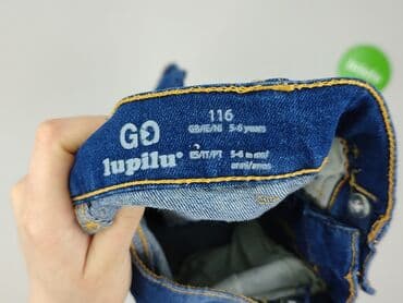 lahti pro spodenki: Spodnie jeansowe, Lupilu, 5-6 lat, 116, stan - Idealny — 4