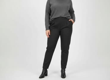 dobry materiał na spodnie: Spodnie materiałowe damskie, rozmiar 6XL — 1