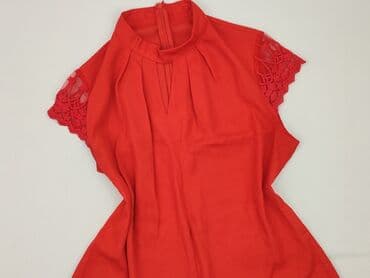 czerwone bluzki eleganckie: Bluzka damska, rozmiar L — 2