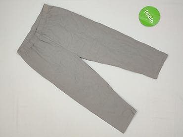 szare dresy: Spodnie dresowe damskie, rozmiar L — 2