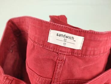 zaxy sandały czarne: Spodnie materiałowe damskie, rozmiar 2XL — 4