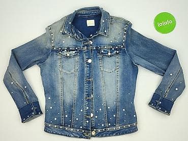Джинсова куртка жіноча, розмір S — 2