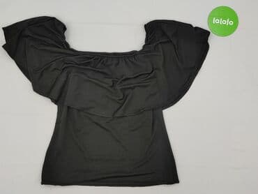 czarne obcisła bluzki: Women's blouse, XL — 3