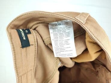 srebrne legginsy: Spodnie materiałowe damskie, XS — 5