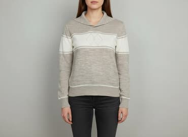 sweter w paski: Sweter damski, rozmiar M — 7