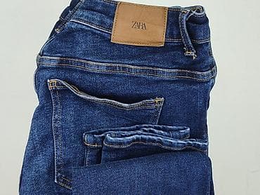 spodnie cargo szare pull and bear: Zara, Jeansy damskie, rozmiar XL — 6