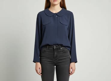 koszulka do garnituru damskiego: Bluzka damska, rozmiar M — 6