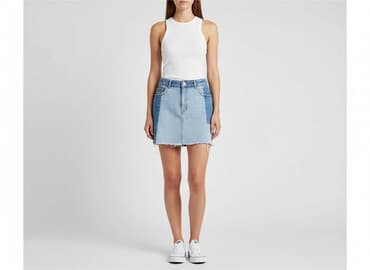 c a top: Topshop Moto, Women`s skirt, size S — 7