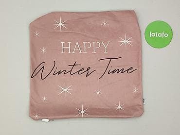 home decor poznań: Poszewka dekoracyjna Sinsay – „HAPPY Winter Time” - Producent: Sinsay — 2