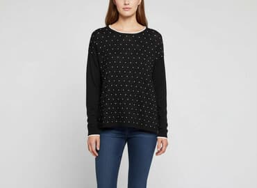 kapcie z mikolajem: Elle, Sweter damski, rozmiar M — 6