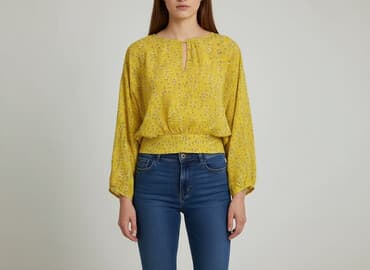 reserved żółta spódnice: ONLY, Bluzka damska, rozmiar S — 7