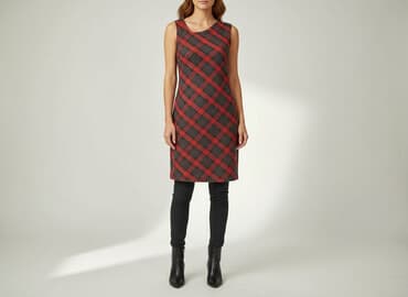 sukienka w szachownicę: Women`s dress, size S — 1