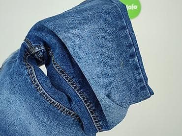 kik spodnice: Spodnie jeansowe, DenimCo, 4-5 lat, 104/110, stan - Bardzo dobry — 5