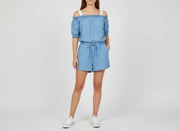 esprit sukienki na lato: Edc by Esprit, Kombinezon damski, rozmiar M — 6