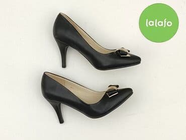 biale buty z kokardą: Flat shoes for women, size 35 — 2