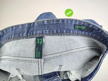 Ubrania męskie: Benetton, Jeansy dla mężczyzn, rozmiar L — 4