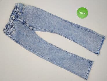 boss koszulka: Spodnie jeansowe, H&M, 12 lat, 152, stan - Idealny — 2