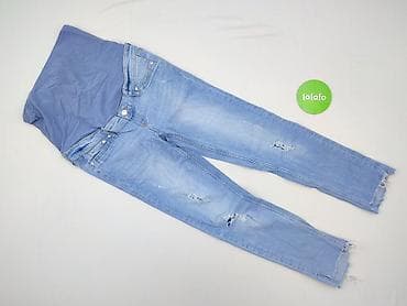 jeansy do kostek: H&M Mama, Jeansy damskie, rozmiar M — 2