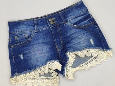 dzinsowe krótkie spodenki: Szorty damskie, rozmiar XS — 1