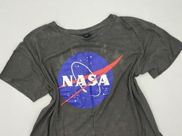 bluzki basic z dekoltem v: Sinsay, T-shirt damski, L — 1