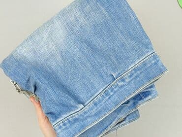 krótkie spodenki przed kolano jeansowe damskie: Szorty damskie, rozmiar M — 6