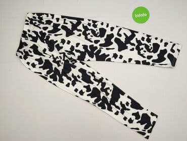 kamizelka w krowie łaty: Spodnie materiałowe damskie, rozmiar M — 6