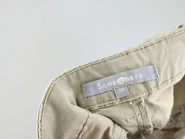 szerokie spodnie pull: Spodnie materiałowe damskie, rozmiar M — 4