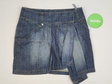 spodenko spódniczka jeans: Spódnica damska, rozmiar S — 2