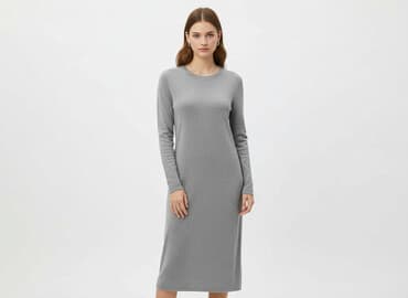 plisowane spódnice szara: Sukienka damska, rozmiar S — 6