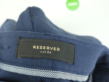 męskie kozaki z lasocki for men: Reserved, Spodnie materiałowe damskie, S — 4