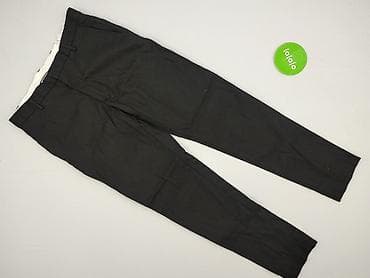 czarne t shirty basic: Chino, Spodnie materiałowe damskie, rozmiar M — 2