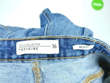 jeansy plus size wysoki stan: Denim Collection, Jeansy damskie, rozmiar S — 4