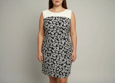 plisowane sukienki midi: Sukienka damska, rozmiar 3XL — 1