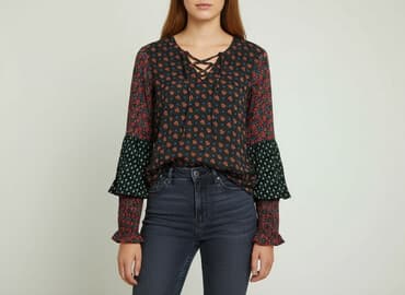 bluzka w kwiaty new yorker: Bluzka damska, rozmiar S — 5