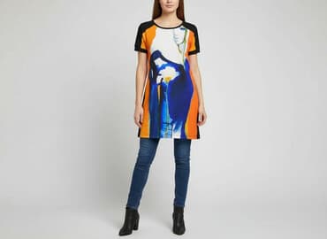 mango sukienka fioletowa: Sukienka damska, rozmiar M — 7