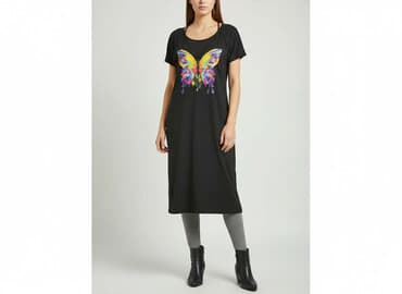 sukienki plażowe plus size: Sukienka damska, rozmiar M — 5