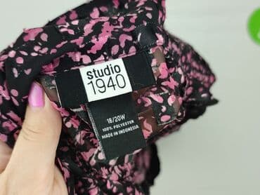 sukienki swing plus size: Жіноча блуза, розмір 4XL — 4