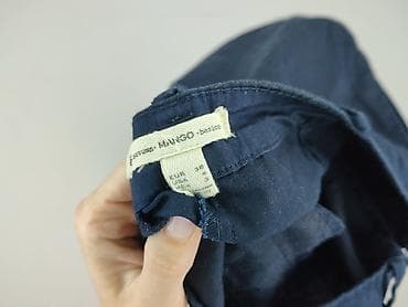 jeans mom fit pull and bear: Spodnie materiałowe damskie, rozmiar S — 5