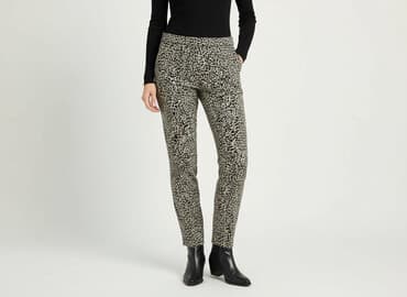 bershka spodnie zebra: Spodnie materiałowe damskie, rozmiar S — 1