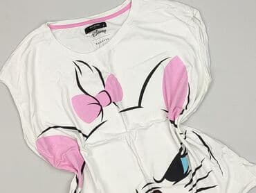 koszulka w koty reserved: Reserved YFL, T-shirt damski, rozmiar S — 1